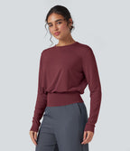 T-shirt de travail col rond manches longues