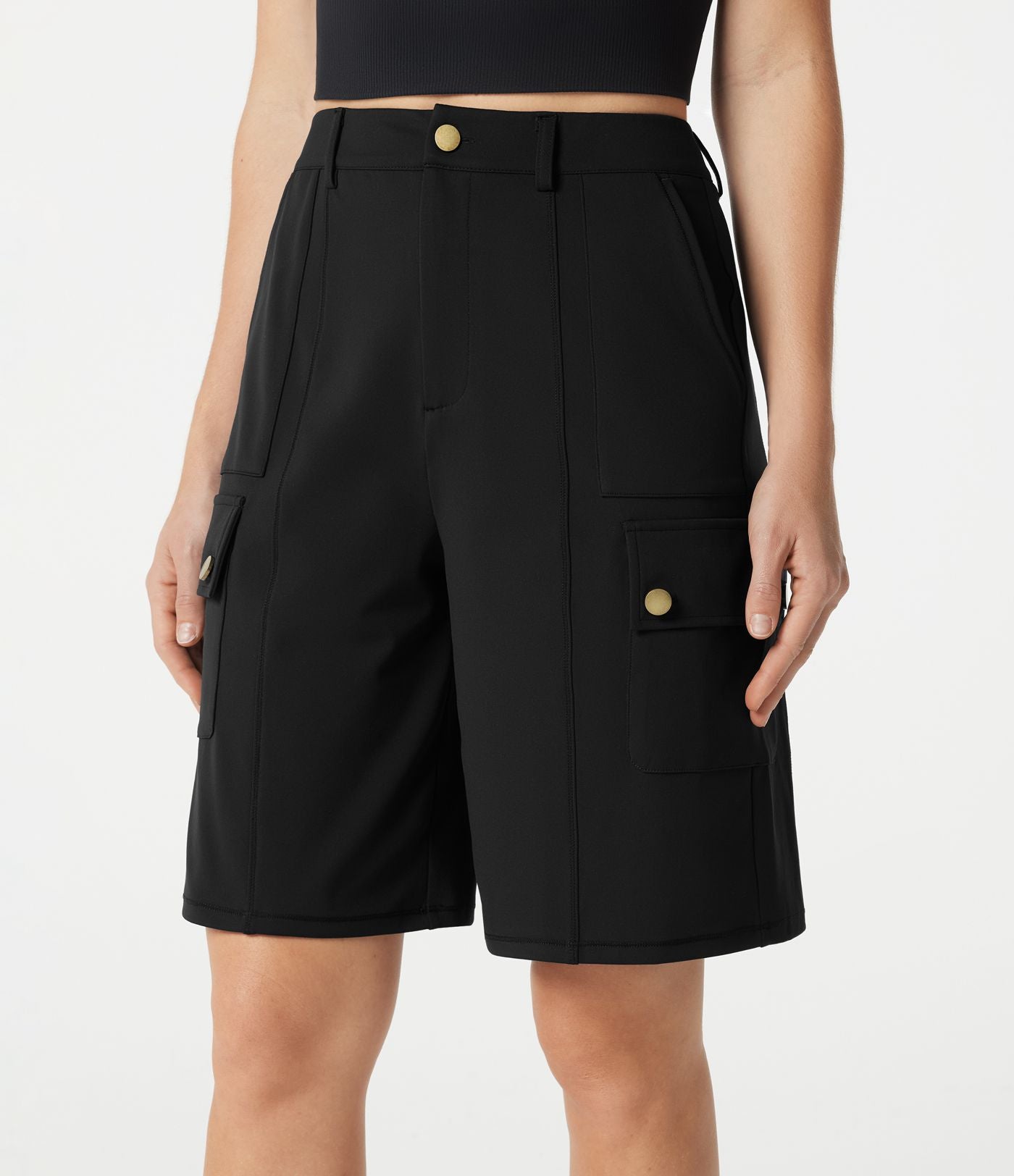 Short tailleur taille haute DayStretch avec poches