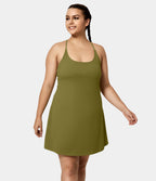 Softlyzero™ Airy Mini Everyday Robe-Euphoria Air Aérée 2 En 1 Dos Nu Avec Poche Latérale Cool Touch Grande Taille