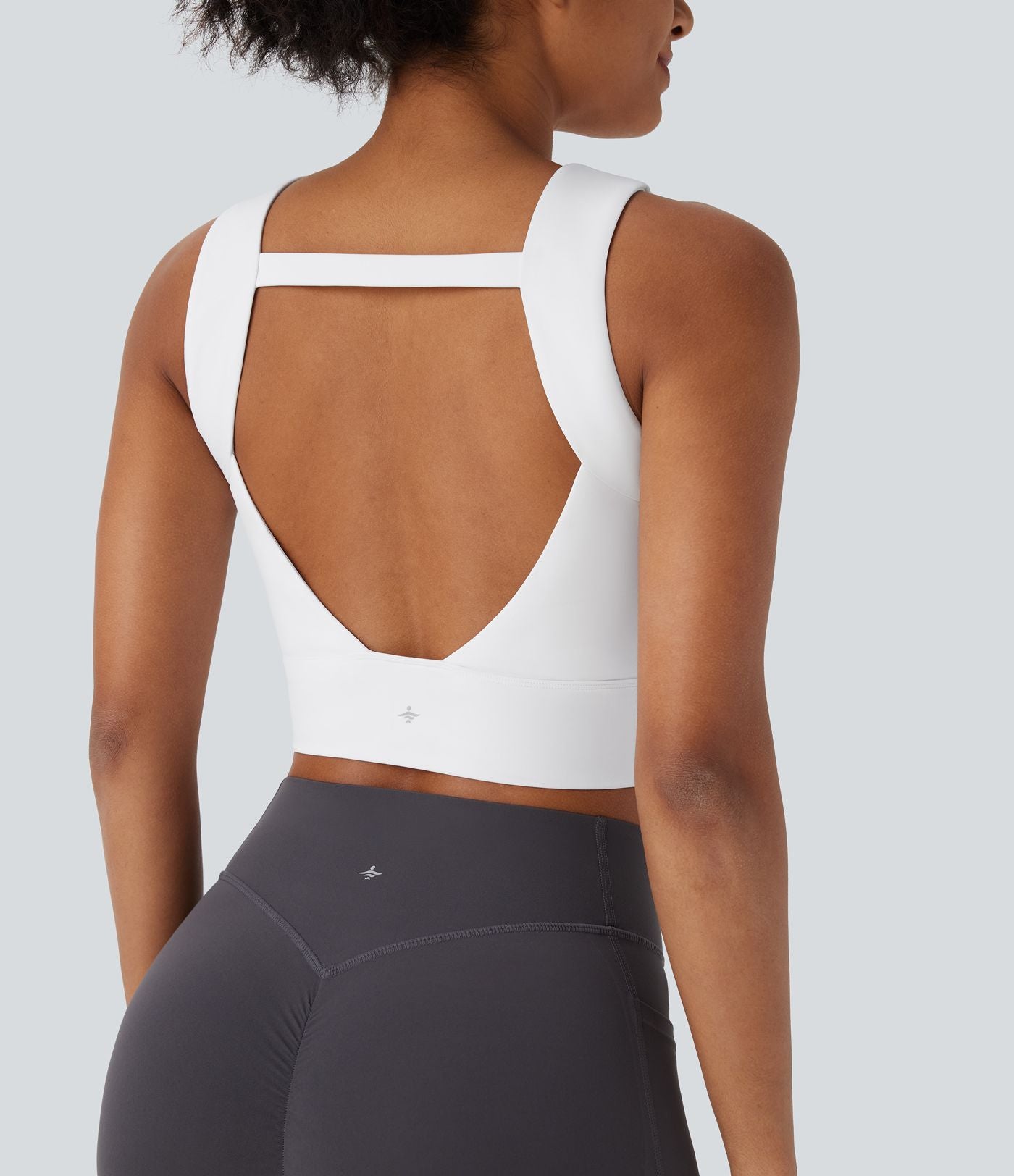 Débardeur décontracté court SoftlyZero™ Airy dos nu à col rond et effet frais InstantCool