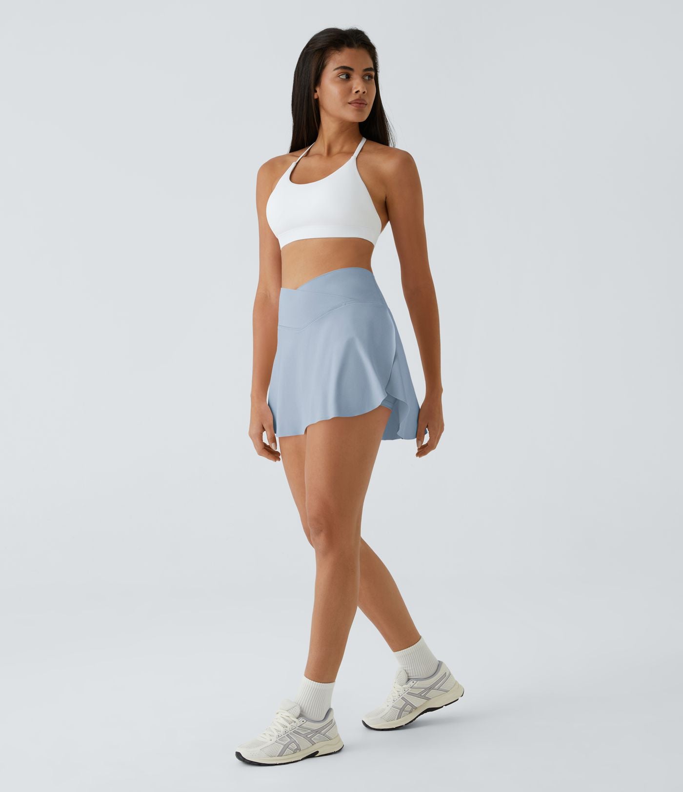 Jupe de tennis SoftlyZero™ Airy 2-en-1 avec poches latérales croisées effet frais InstantCool, Lucid, longueur allongée