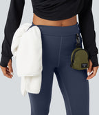 Legging cargo de randonnée résistant à l'usure taille mi-haute avec poches