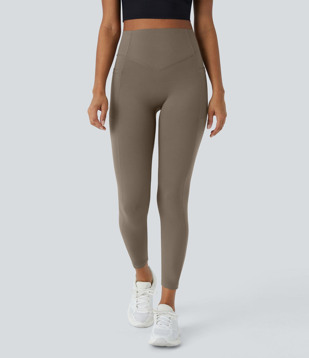 Legging de yoga gainant taille haute avec poches Halara UltraSculpt™