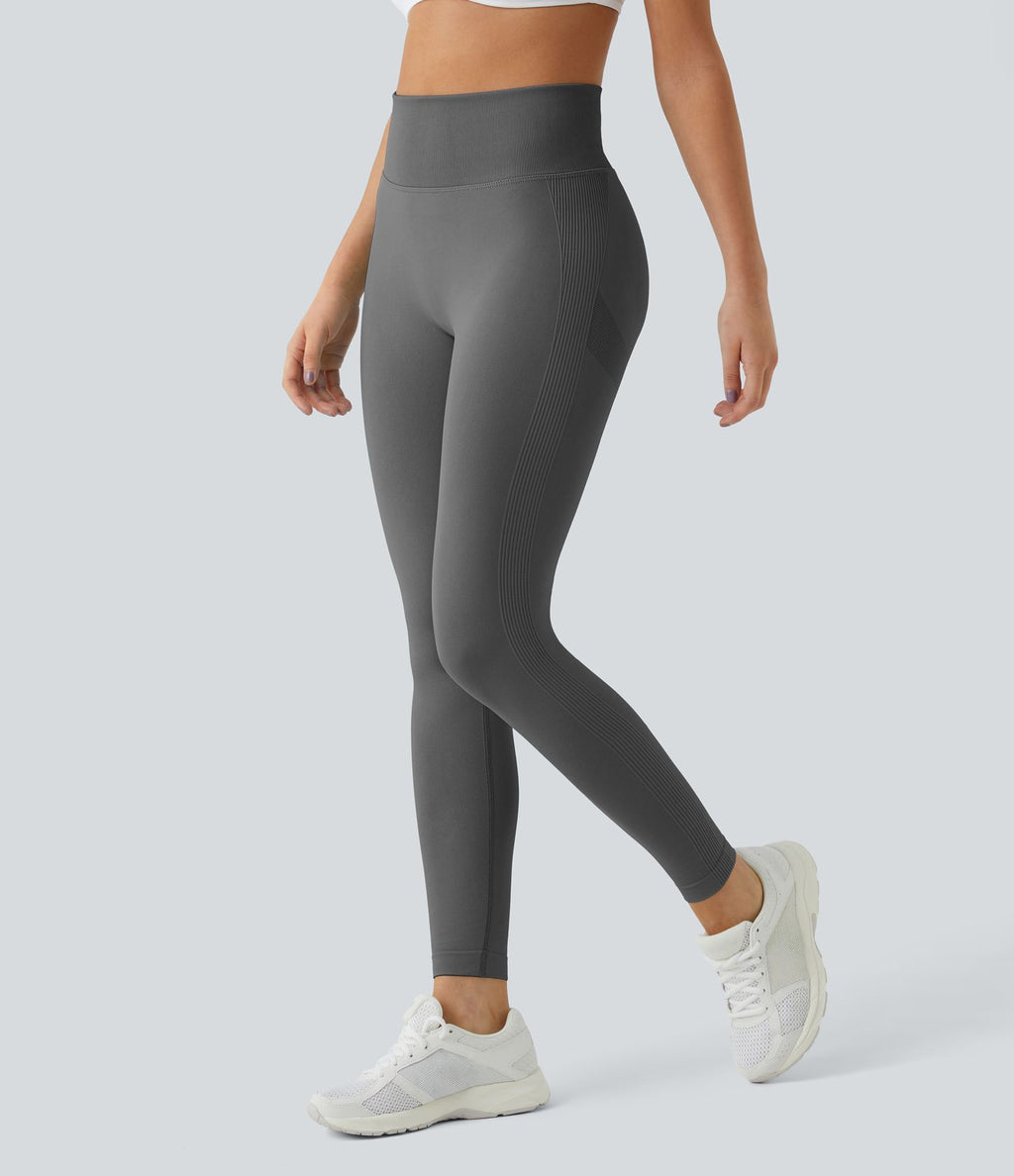 Legging push-up taille haute froncé sans couture OneForm Seamless Flow