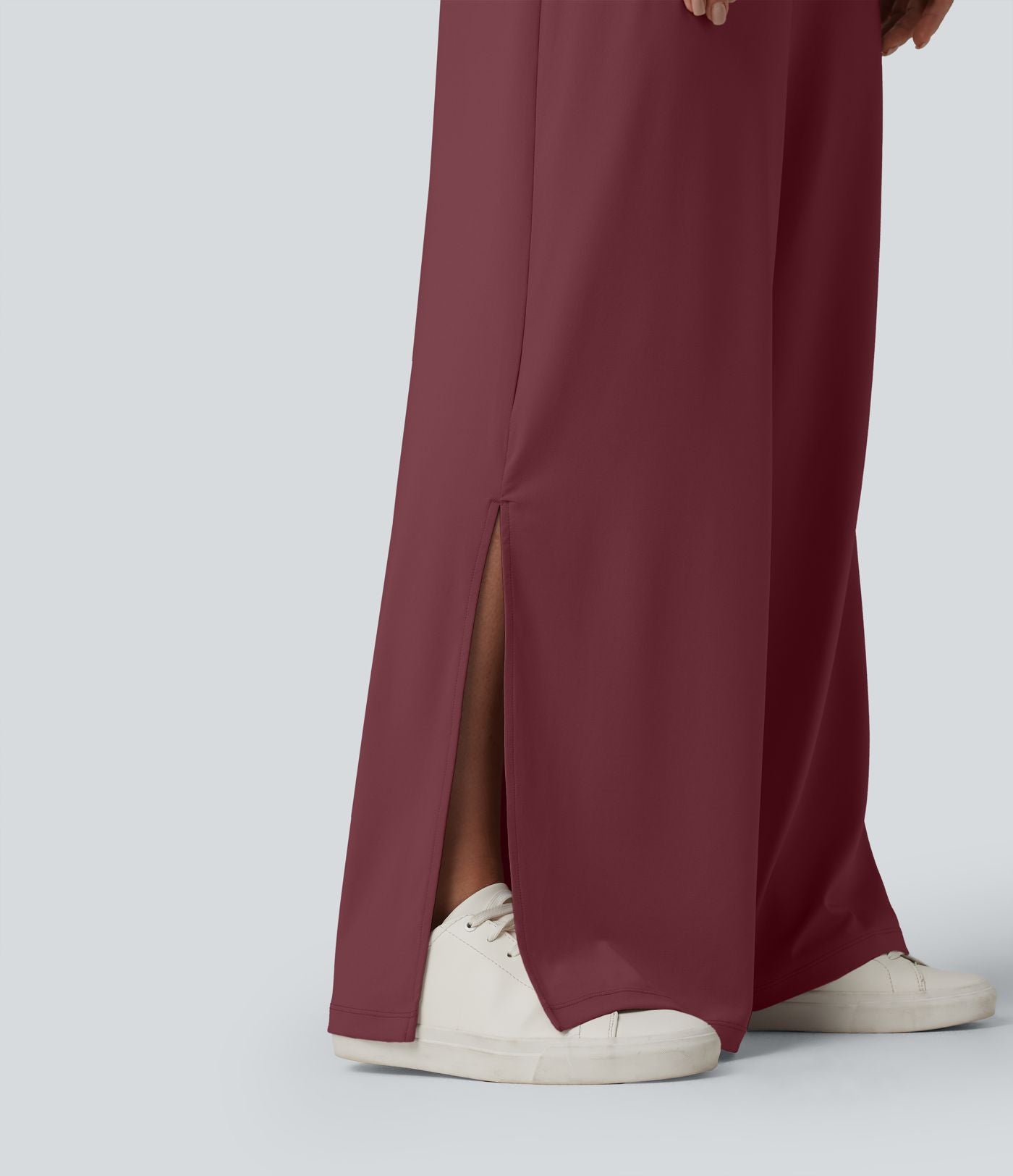 Combinaison casual asymétrique manches courtes avec poches et fente - Easy Peasy