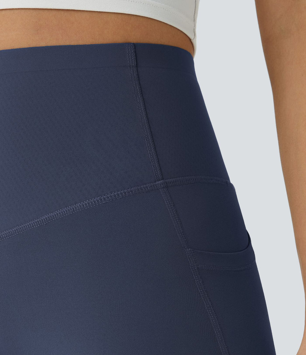 Legging d'entraînement gainant galbant taille haute avec poches Halara UltraSculpt™
