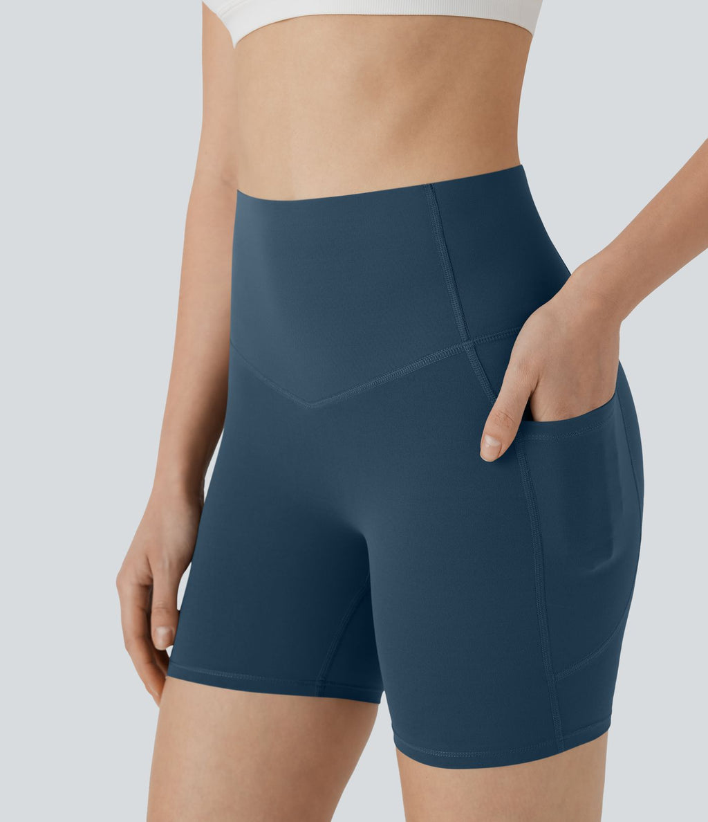 Legging de yoga gainant taille haute avec poches Halara UltraSculpt™