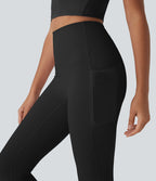 Legging de yoga Halara UltraSculpt™ gainant taille haute effet frais InstantCool et séchage rapide avec poches, protection solaire UPF50+