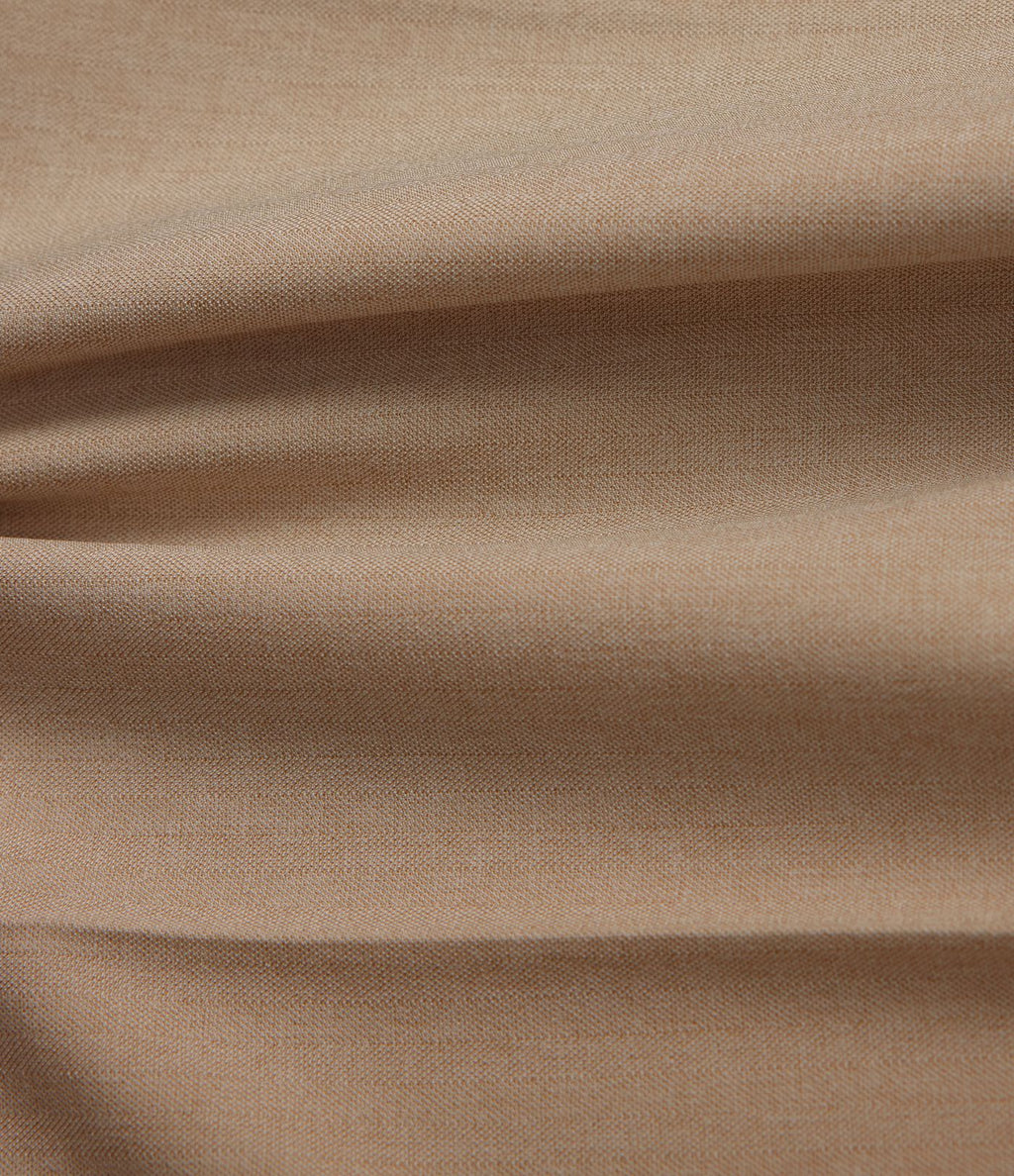 Blazer de travail anti-froissement aspect lin col cranté manches longues avec poches