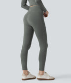 Legging 7/8 thermique gainant taille haute sans couture HeatCore OneForm Seamless Flow