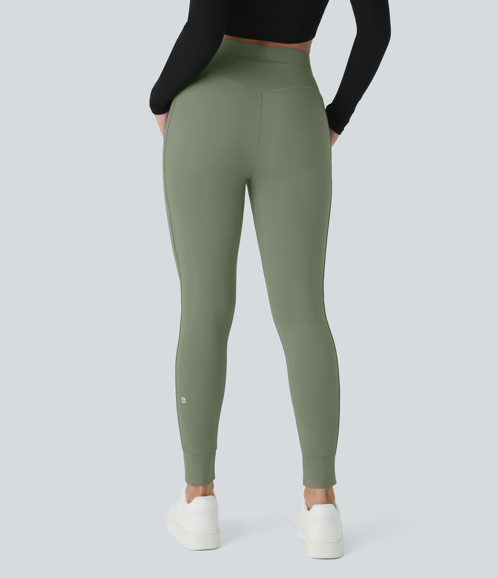 Jogging taille haute Softlyzero™ Plush avec cordon de serrage et poches latérales