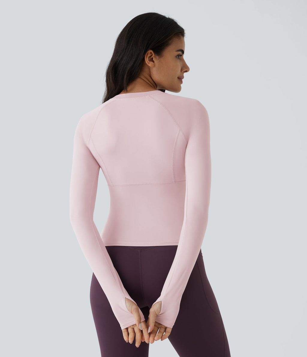 Top Sport Yoga Uni Trous pour les Pouce