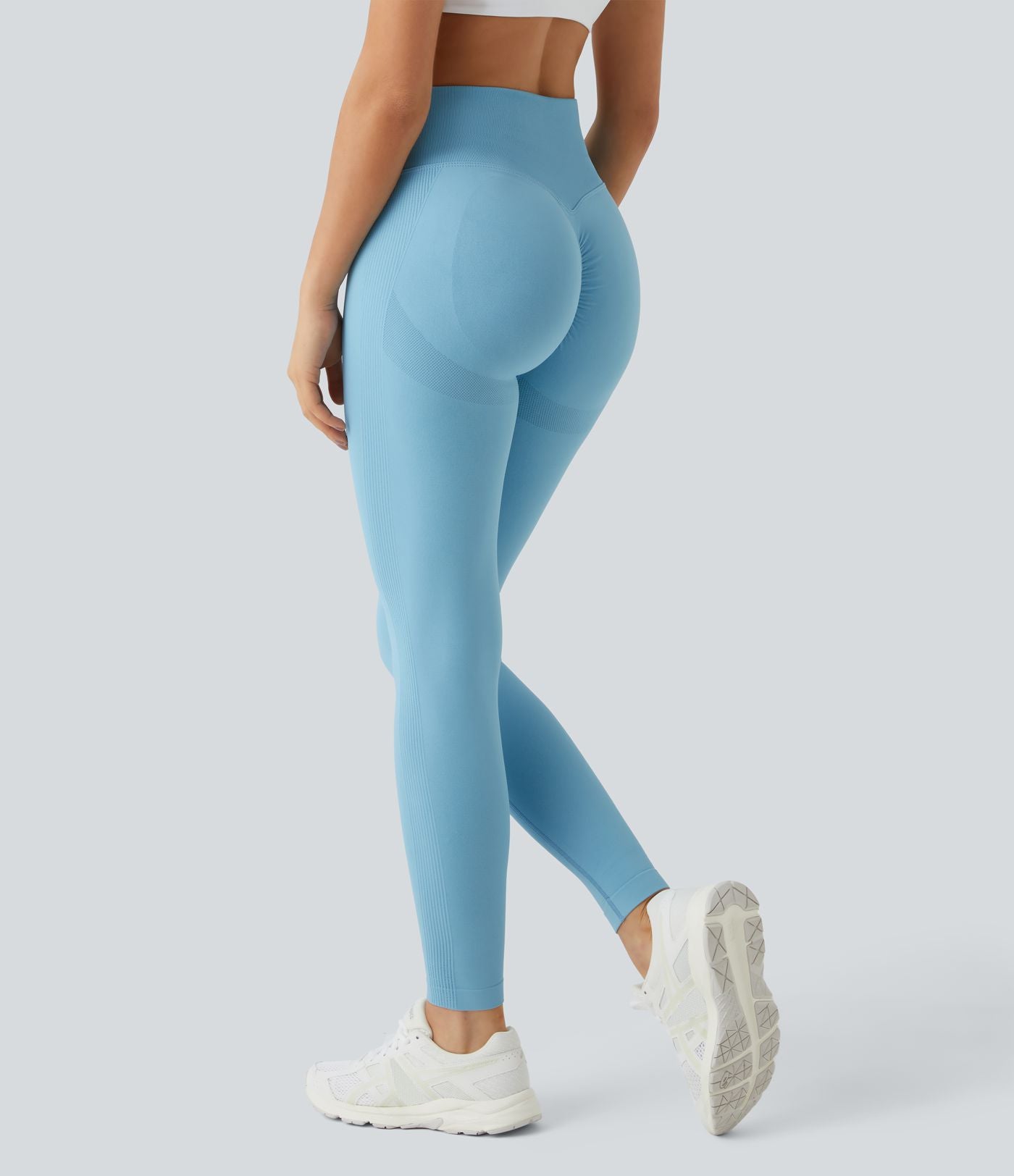 Legging push-up taille haute froncé sans couture OneForm Seamless Flow