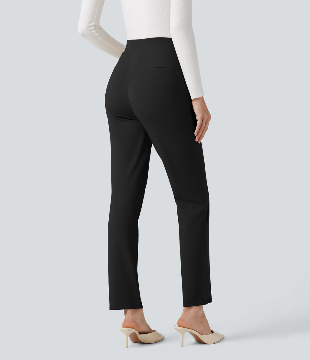 Pantalon de travail fuselé taille haute Halara Flex™ avec poches
