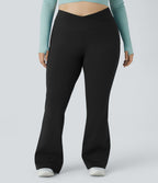 Legging évasé pleine longueur grande taille croisé taille haute DayStretch