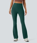 Pantalon de yoga à coupe bootcut gainant taille haute avec poches Halara UltraSculpt™