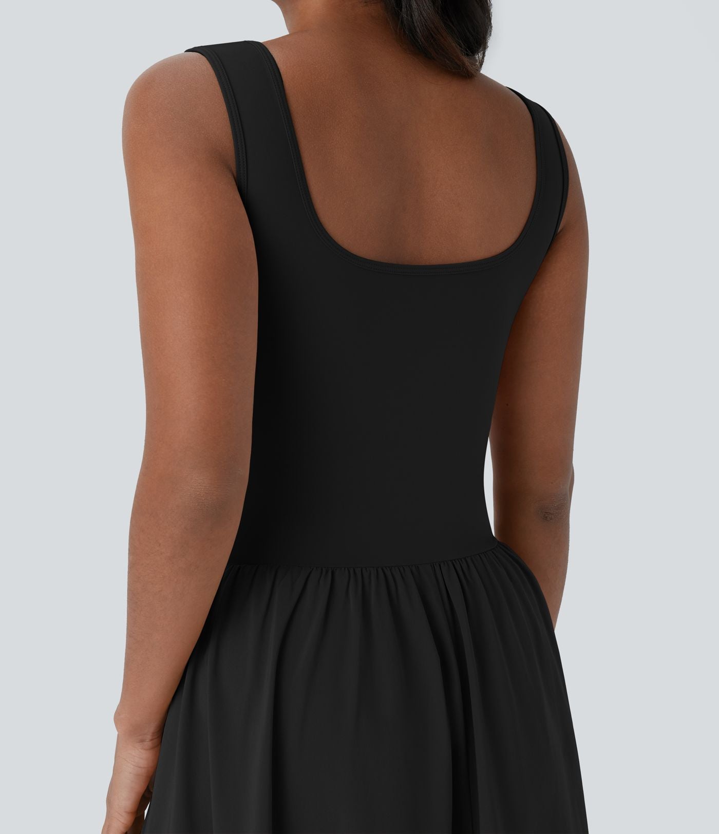 Robe longue décontractée sans manches Breezeful™ à découpes et séchage rapide - Se porte devant ou dos