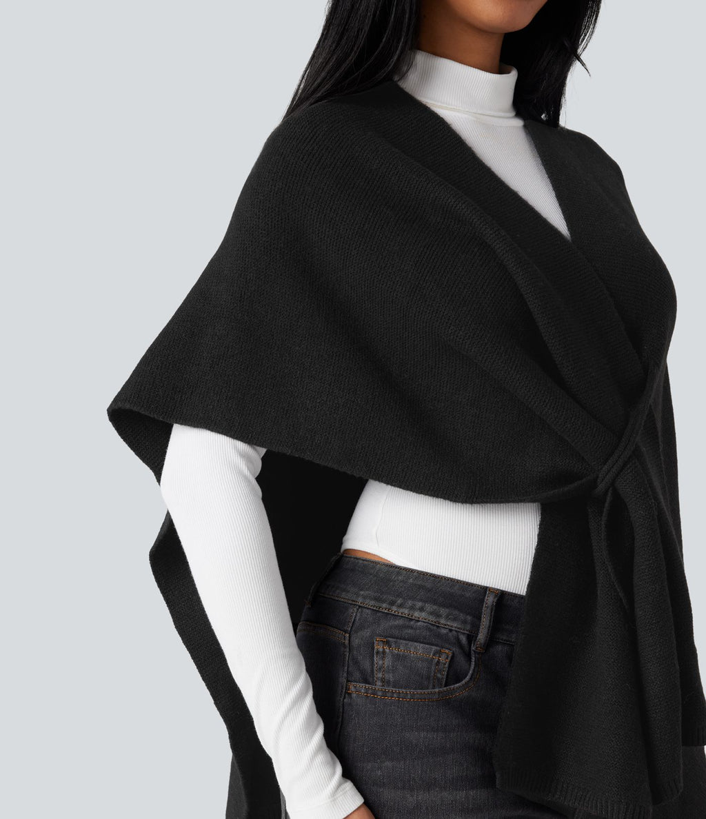 Boléro pull cape tailleur