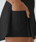 Jupe de tennis SoftlyZero™ Airy 2-en-1 avec poches latérales croisées effet frais InstantCool, Lucid, longueur allongée