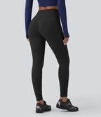 Jogging randonnée SoftlyZero™ Plush taille haute avec cordon de serrage et poches