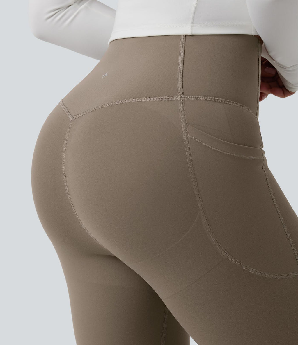 Legging sculptant d'entraînement corsaire Halara UltraSculpt™ taille haute galbant gainant avec poches