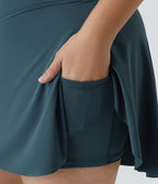 Everyday Softlyzero™ Jupe Tennis Airy Crossover 2 en1 Poche Latérale Cool Touch-Lucid Grande Taille