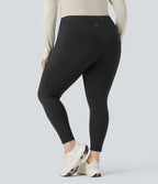 Legging d'entraînement grande taille SoftlyZero™ Plush Thermal taille haute gainant avec poches