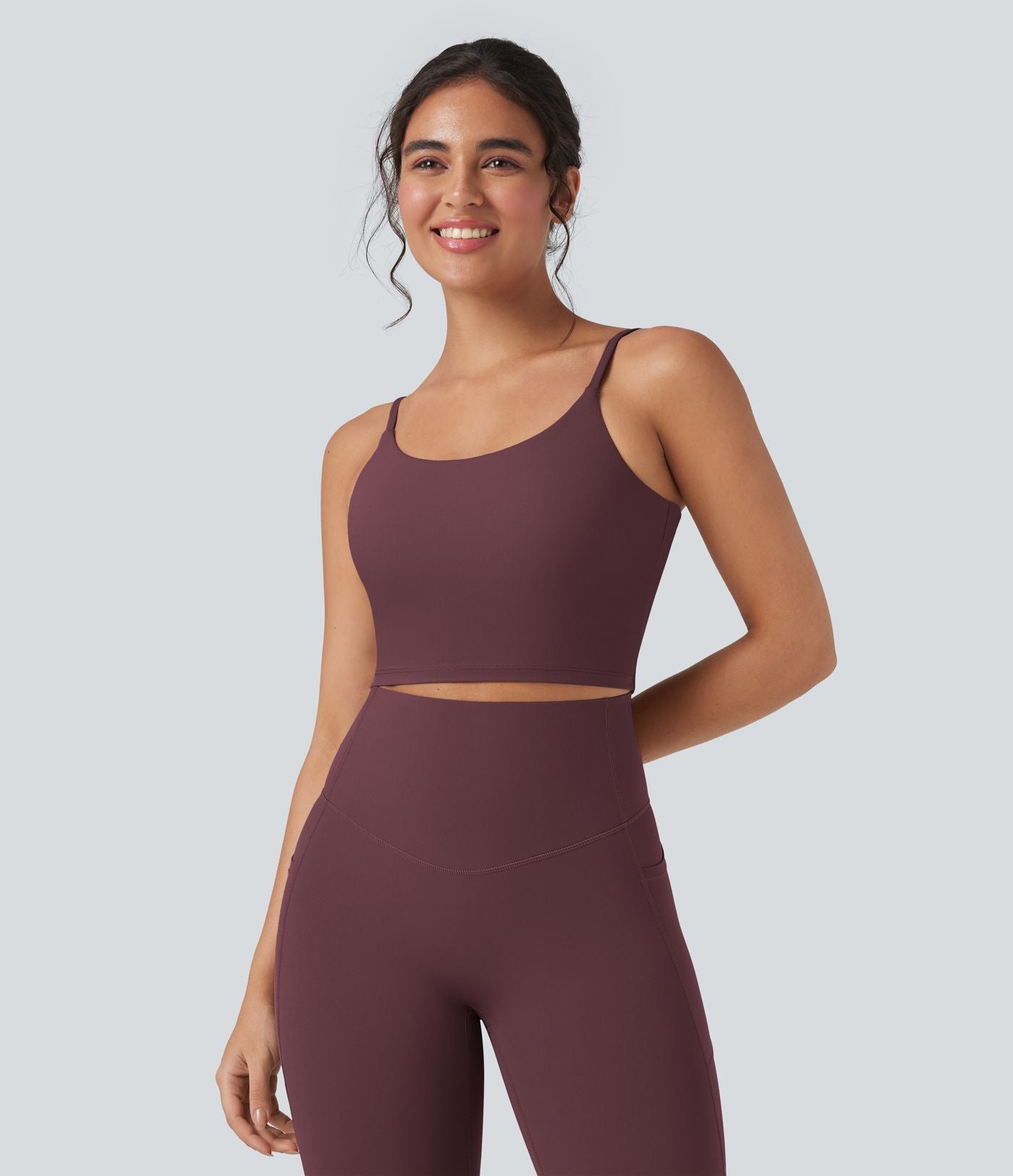 Débardeur de yoga cropped Halara UltraSculpt™
