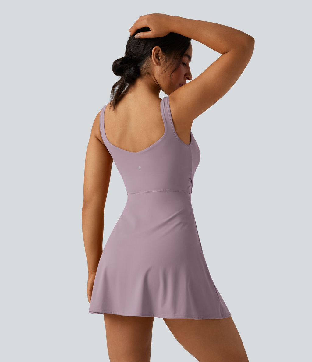 Robe de tennis 2-en-1 SoftlyZero™ Airy mini effet frais InstantCool avec poche, accès facile Easy Peasy, protection solaire UPF50+