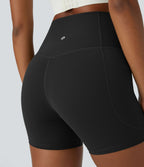Short cycliste d'entraînement gainant taille haute UltraSculpt™ SoCinched à poches latérales 12,5 cm
