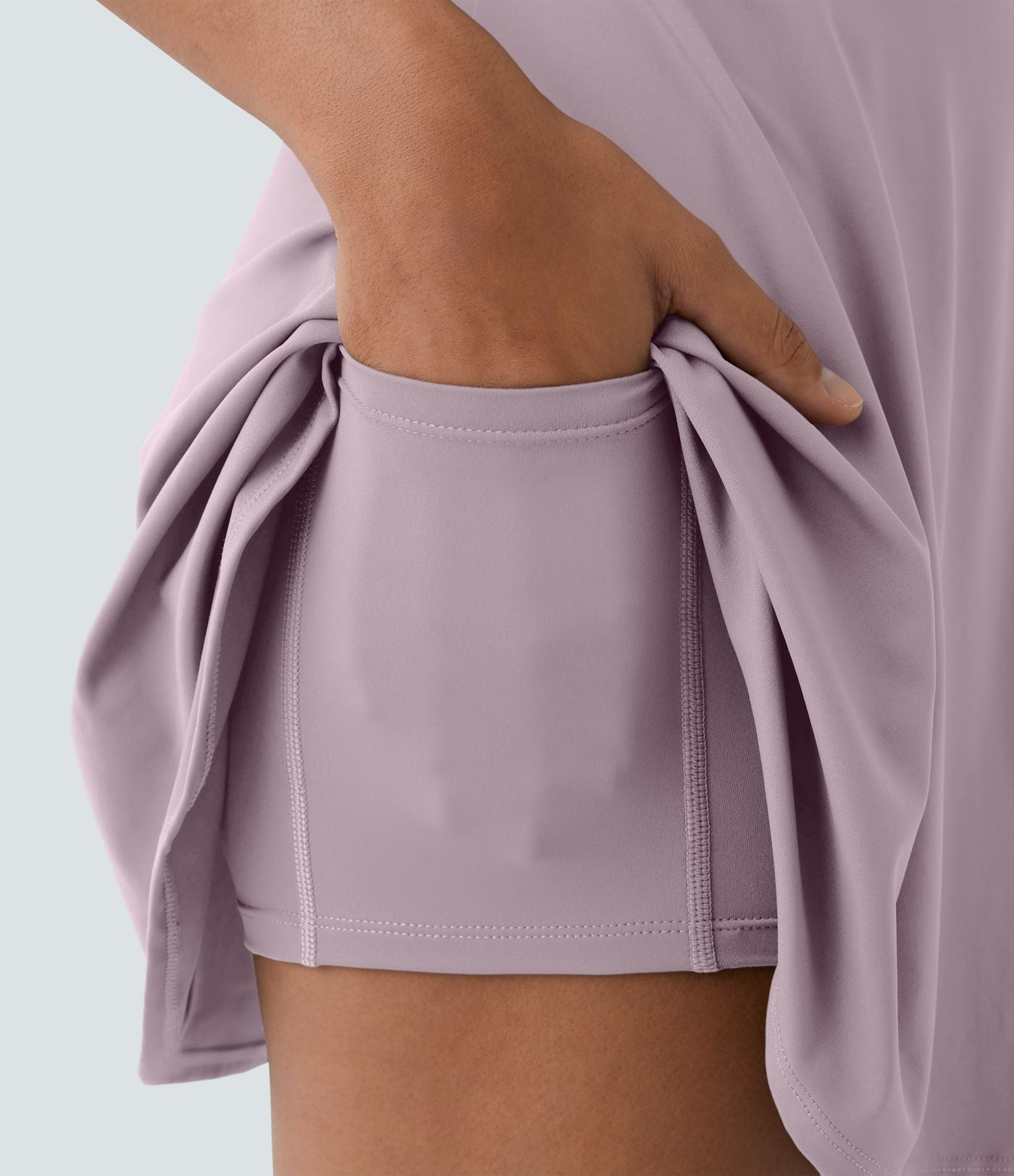 Robe de Danse Sport Mini à Volants Torsadés Dos Nu - Longueur Plus