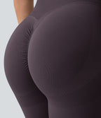 Legging push-up taille haute froncé sans couture OneForm Seamless Flow