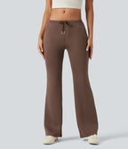Pantalon décontracté SpacerTek™ taille basse, coupe évasée, avec cordon de serrage et poches