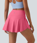 Jupe de tennis mini 2-en-1 quotidienne SoftlyZero™ Airy avec croisement, poche latérale et effet frais InstantCool, Lucid, protection solaire UPF50+