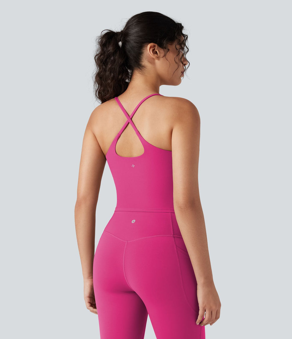 Débardeur yoga Halara UltraSculpt™ col U
