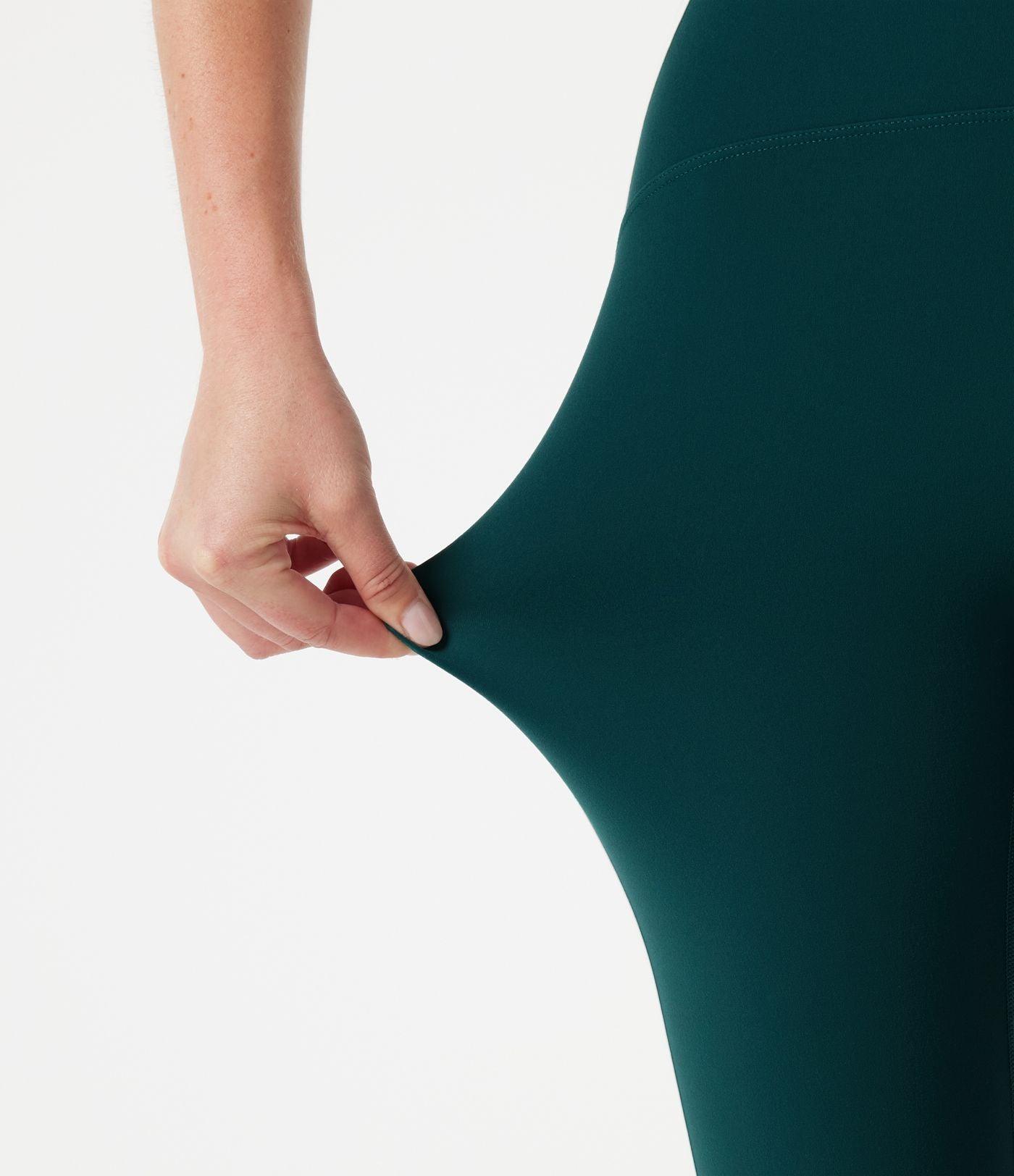 Legging yoga pedal pusher Halara UltraSculpt™ taille haute effet ventre plat avec bandes latérales