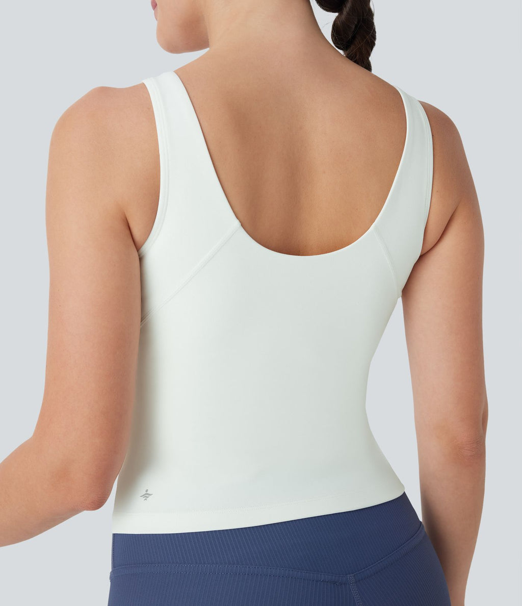 Débardeur course SoftlyZero™ Plush col V rembourré E-G