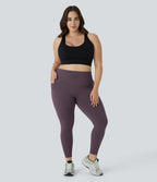 Legging d'entraînement gainant galbant taille haute grande taille avec effet scrunch et poches Halara UltraSculpt™
