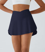 Jupe de tennis SoftlyZero™ Airy 2-en-1 avec poches latérales croisées effet frais InstantCool, Lucid, longueur allongée