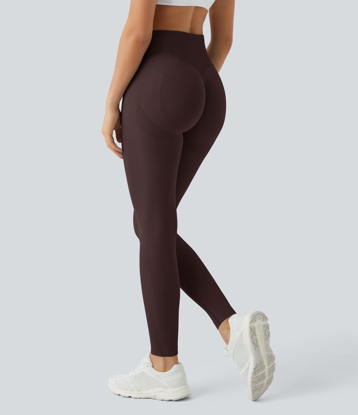 Legging push-up taille haute froncé sans couture OneForm Seamless Flow