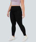 Halara Flex™ Jegging Casual Taille Haute Tricot Extensible Poche Latérale Arrière Grande Taille
