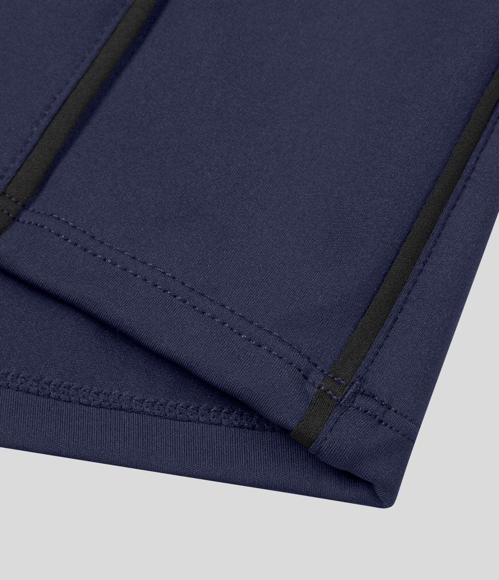 Jupe de tennis SoftlyZero™ Airy micro mini 2-en-1 à taille haute et color block ajustée au corps à effet frais InstantCool