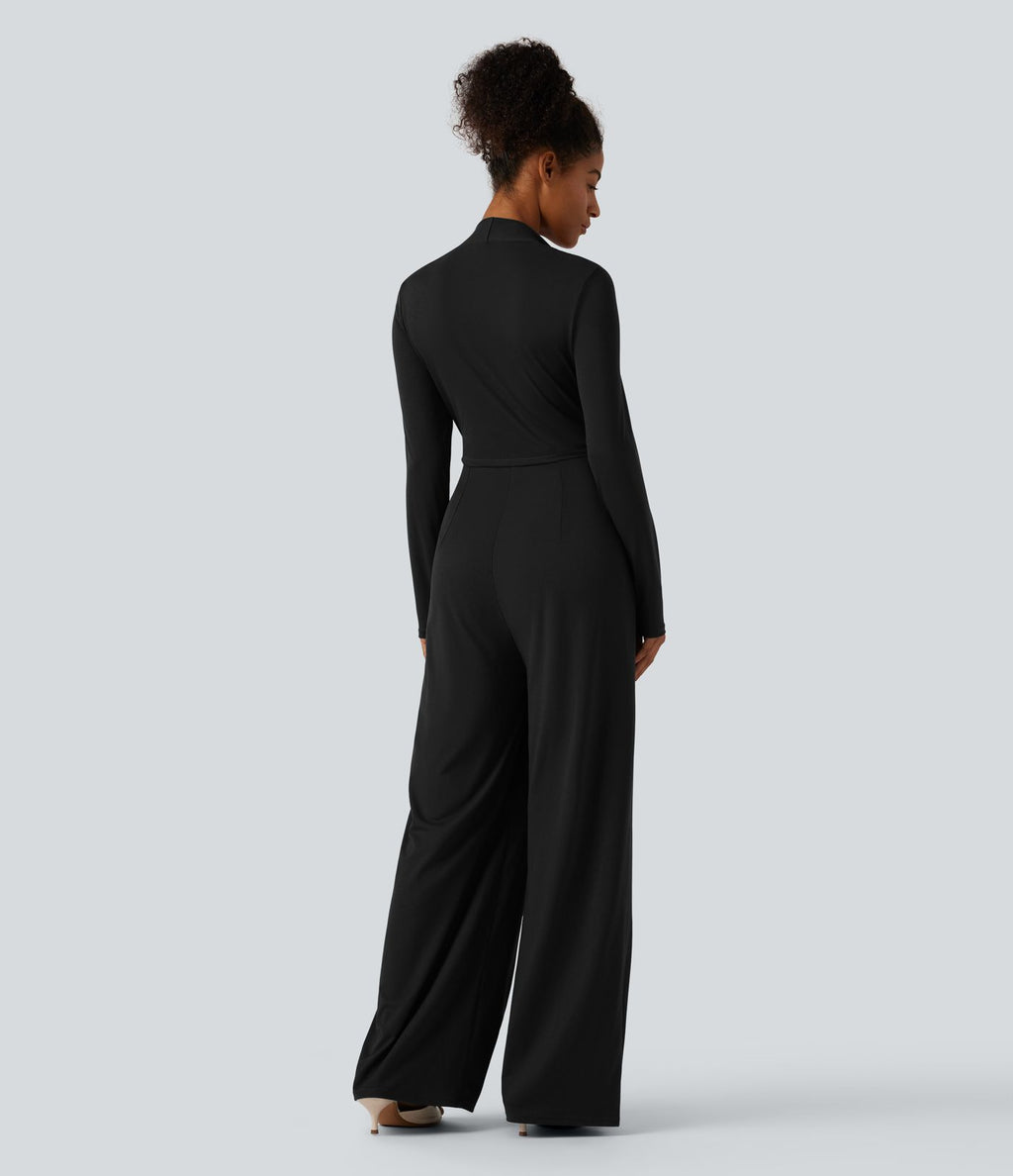 Combinaison large à manches longues avec brassière intégrée et poches - Édition Easy Peasy - Bonnets DD-F