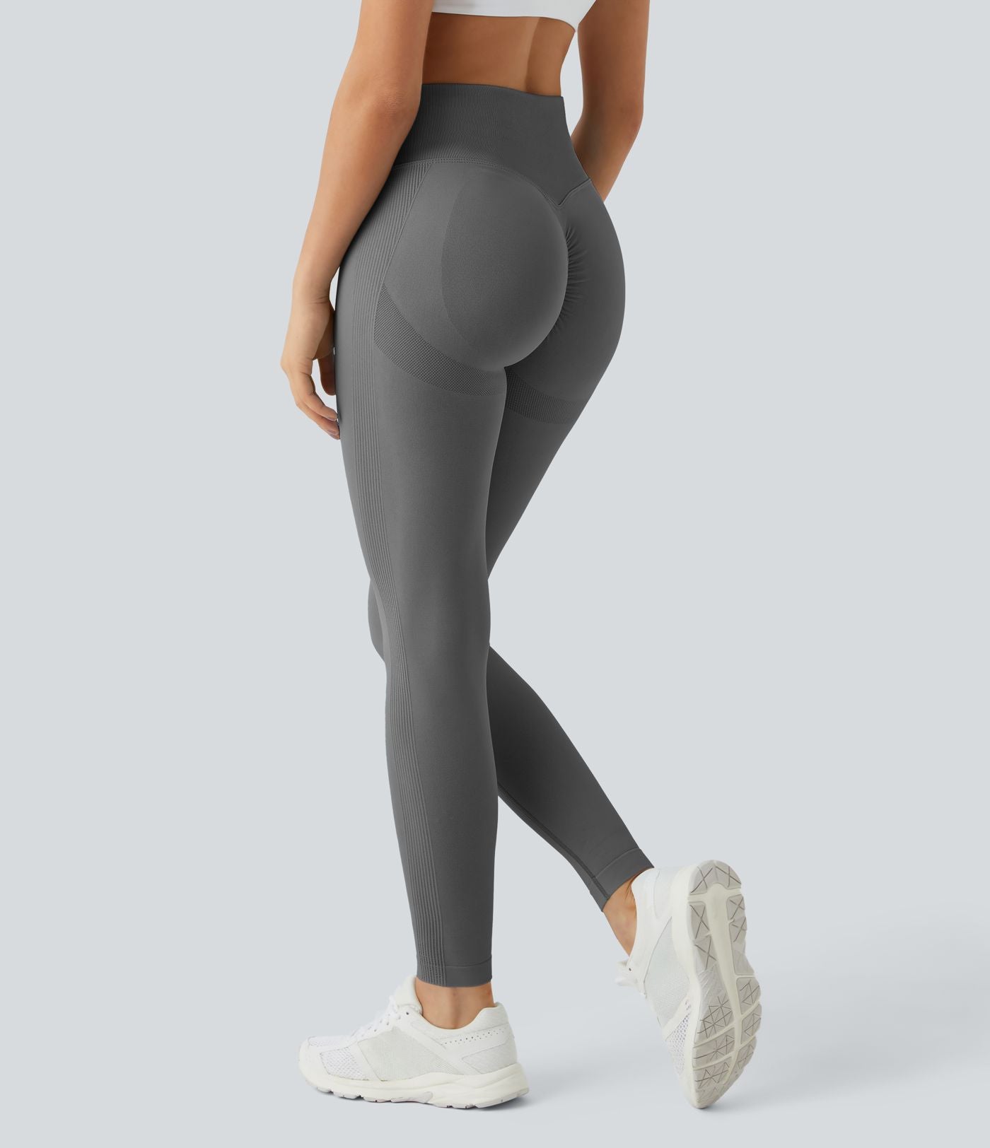 Legging push-up taille haute froncé sans couture OneForm Seamless Flow