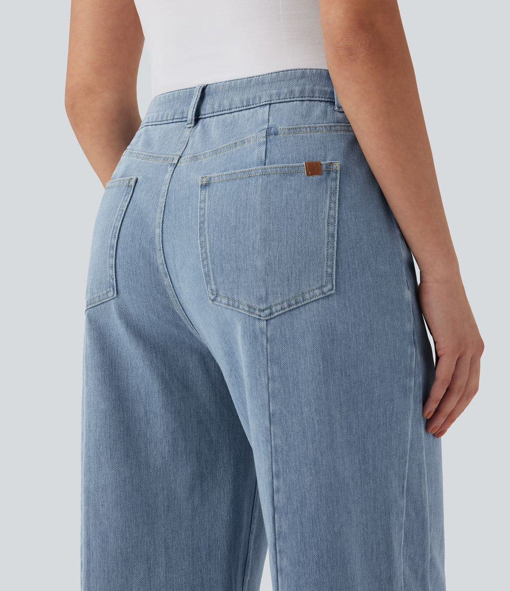 Jean large Halara Flex™ taille mi-haute avec poches