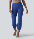 Jogging court SoftlyZero™ taille haute ventre plat coupe ballon avec poches