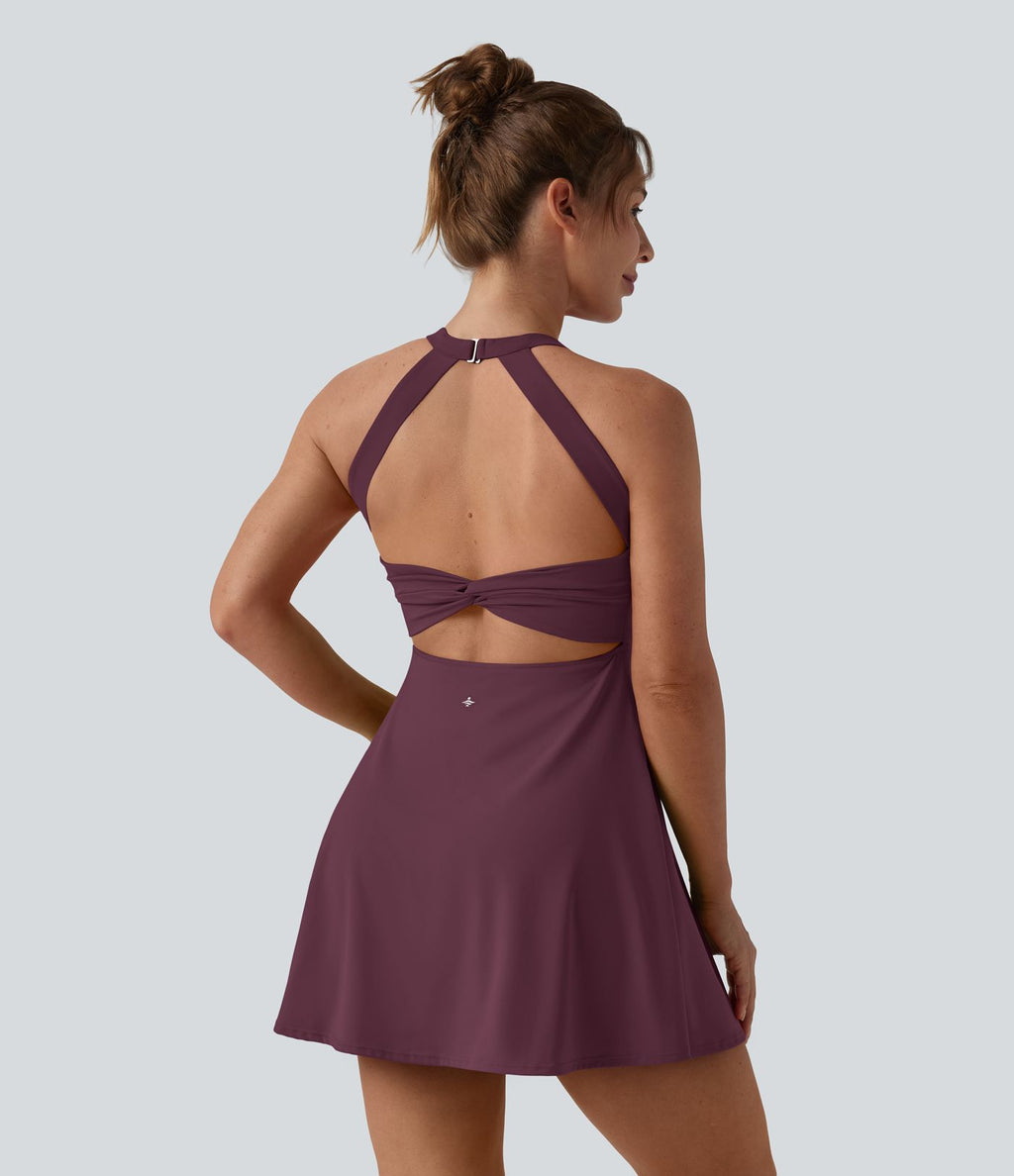 Robe de danse SoftlyZero™ Airy dos nu torsadé effet frais InstantCool, accès facile Easy Peasy, bonnets E-G