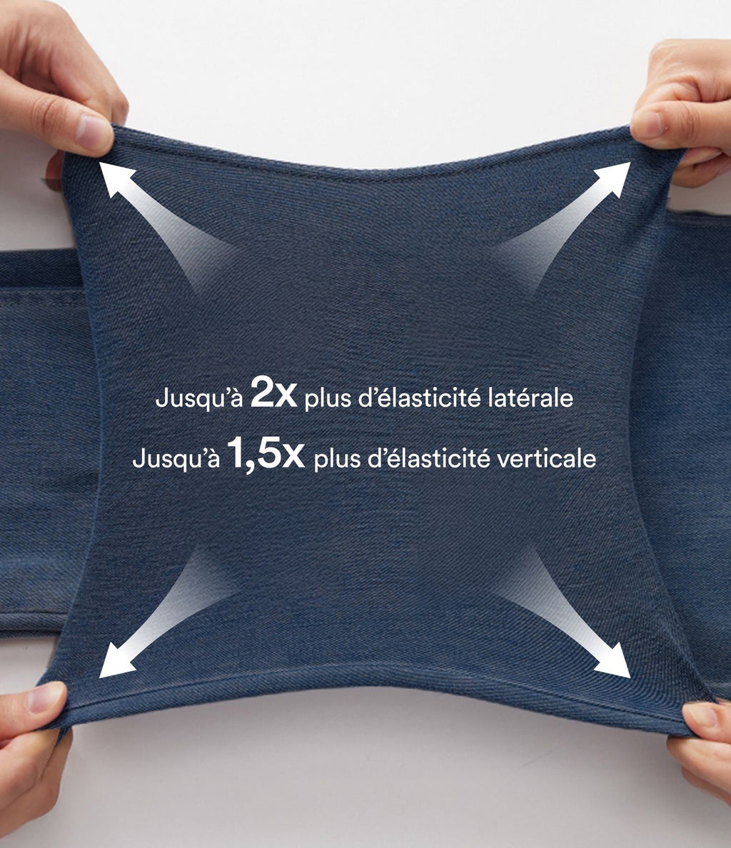 Halara Flex™ Jean slim casual capri taille haute avec fentes et poches