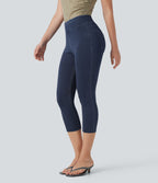 Halara Flex™ Jegging Capri Taille Haute Extensible Poche Latérale Arrière