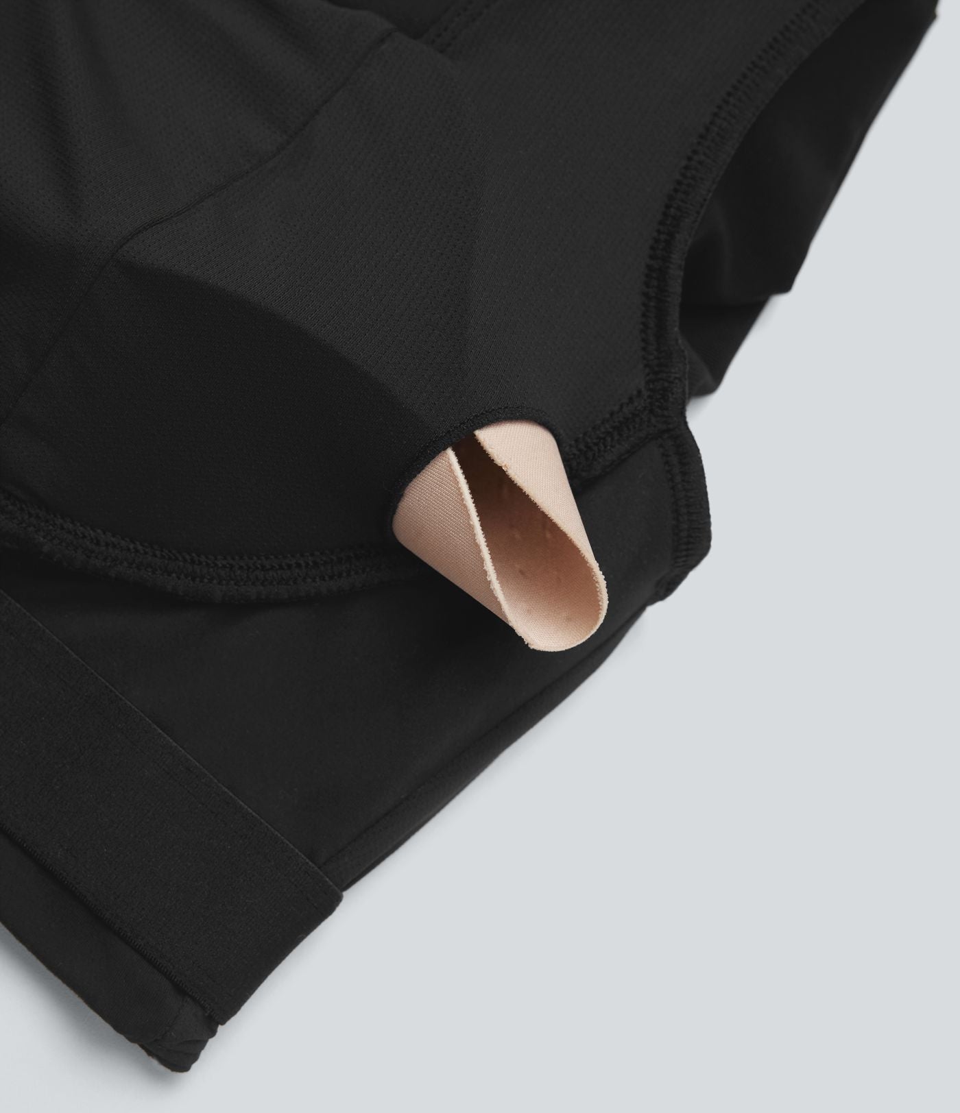 Top yoga sport crop SoftlyZero™ Plush manches longues maille contrastante dos nu